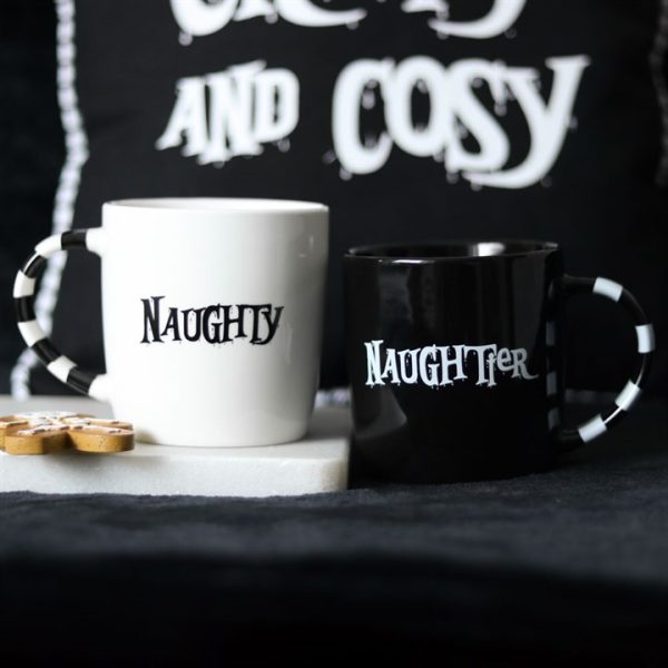 Naughty & Naughtier Couples Mug Set - Image 5