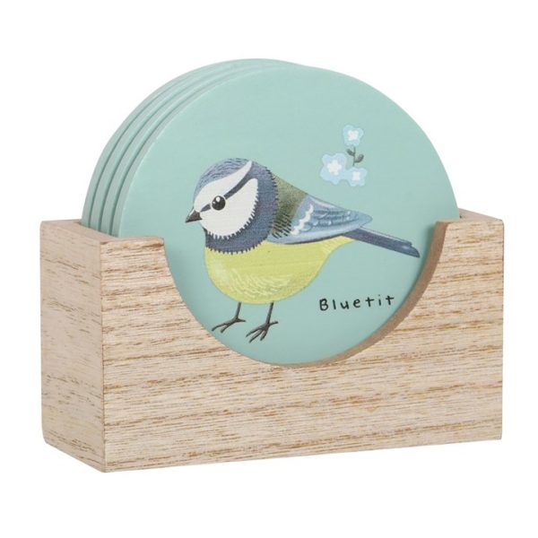 British Garden Birds Coaster Set - Image 2