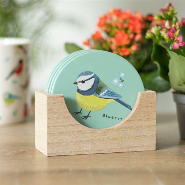 British Garden Birds Coaster Set - Image 4