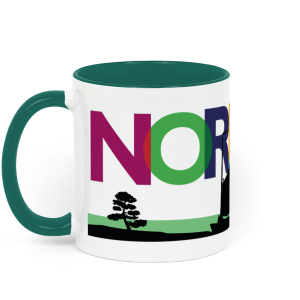 Norfolk Broadland Coloured Mug