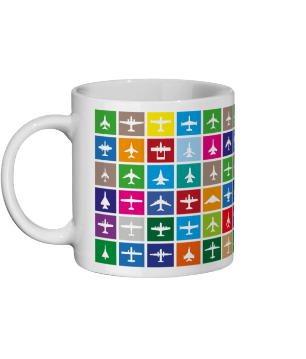 Aircraft Ceramic Mug Design