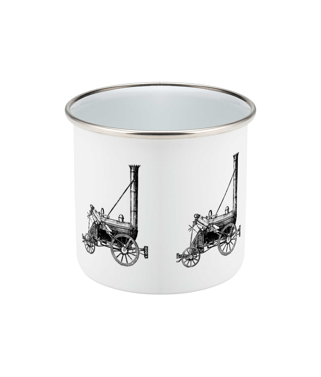 Enamel Mug 12oz Rocket Rocket - Image 3