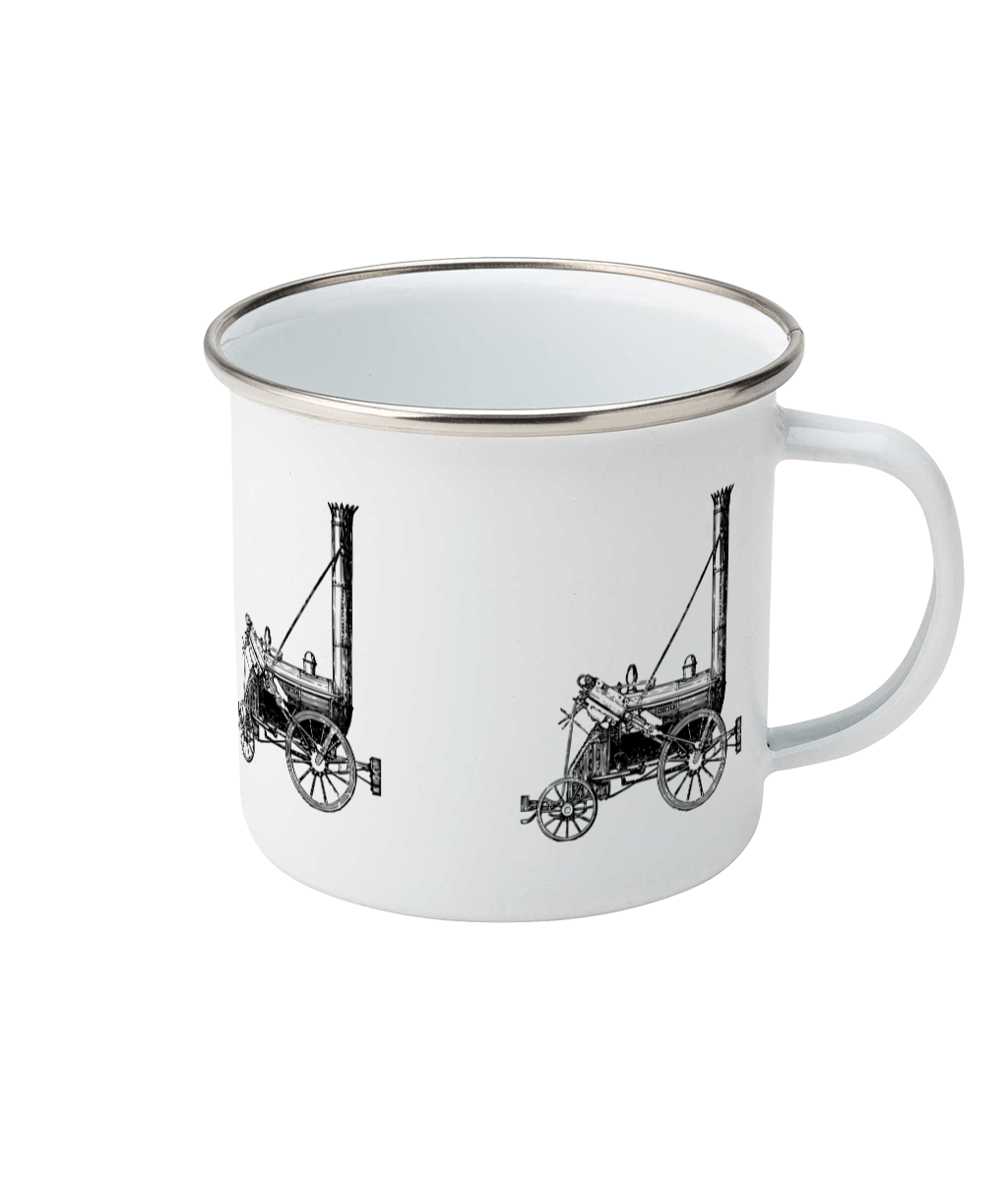 Enamel Mug 12oz Rocket Rocket - Image 4