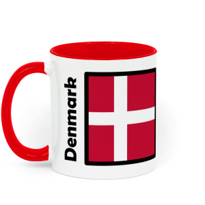 Danish Flag - Denmark Ceramic Mug