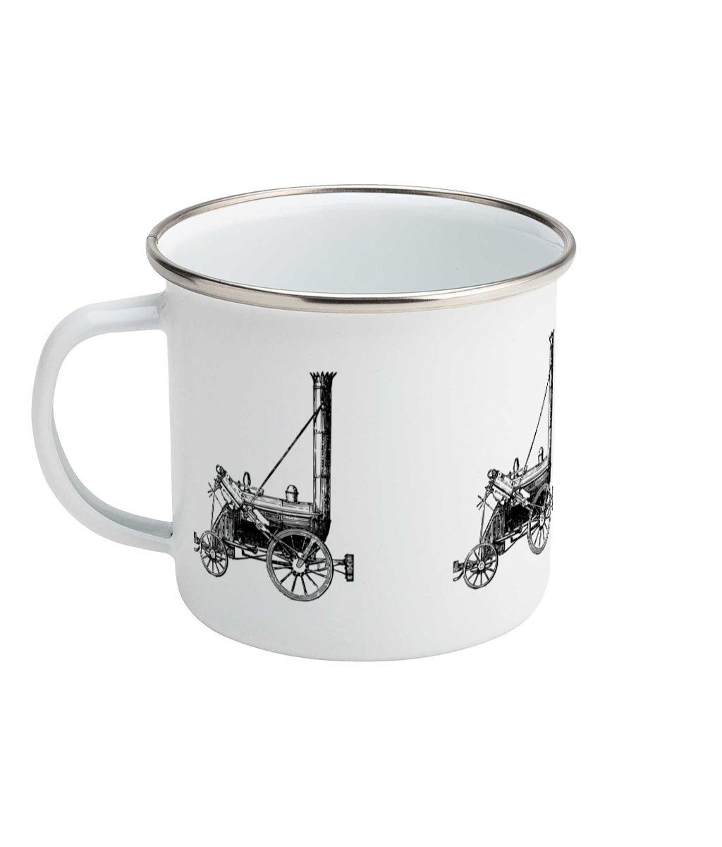 Enamel Mug 12oz Rocket Rocket