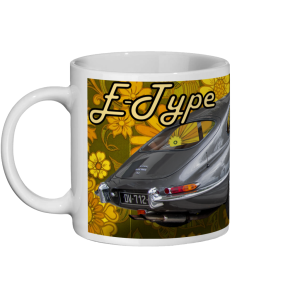 Classic E-Type Jaguar Mug