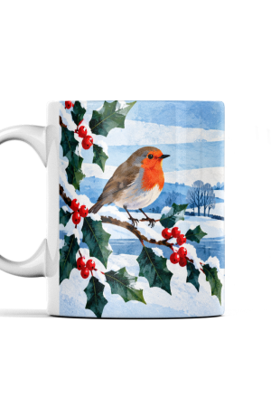 Winter Robin Mug