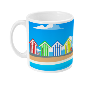 Beach Huts 11oz Mug