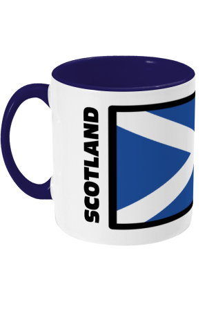 Scotland Flag Mug